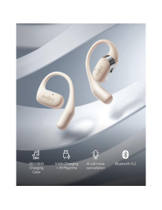 Auriculares Inalámbricos Shokz OpenFit Bluetooth 5.0 Beige 2