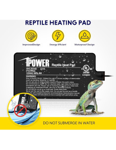 Almohadilla Térmica para Reptiles iPower 4x7" con Termostato 2