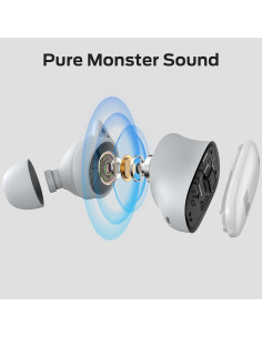 Auriculares Inalámbricos Monster N-Lite 206 Bluetooth 5.4 IPX6 2