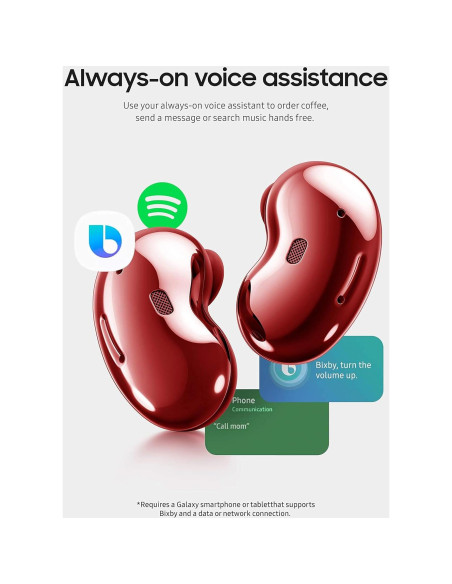 Auriculares Inalámbricos Samsung Galaxy Buds Live - Rojo Místico