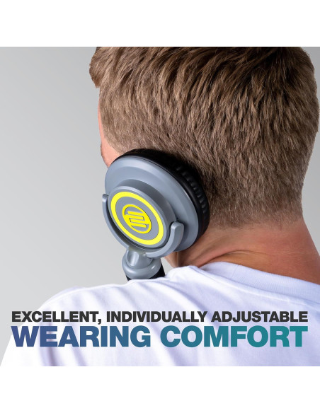 Auricular Profesional de DJ Reloop RHP-10 Mono Neon 50mm