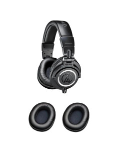 Auriculares Audio-Technica ATH-M50x con Almohadillas y Accesorios
