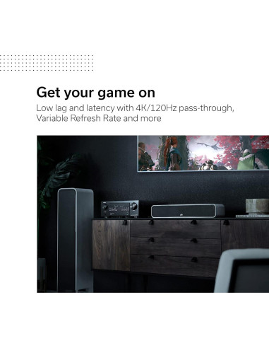 Receptor AV Denon AVR-S760H 7.2 Canales 8K Dolby Atmos