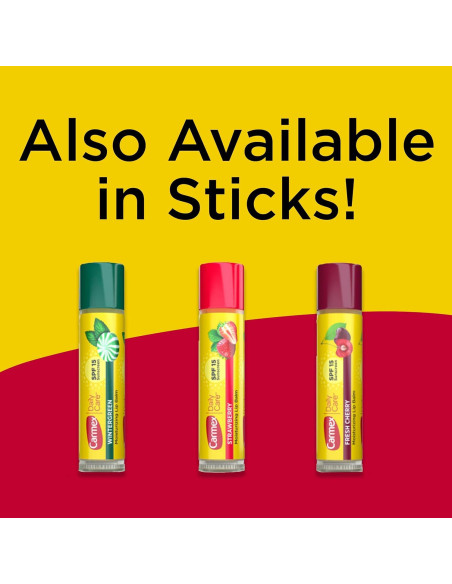 Carmex Bálsamo Labial Hidratante SPF 15 Paquete de 3 Sabores
