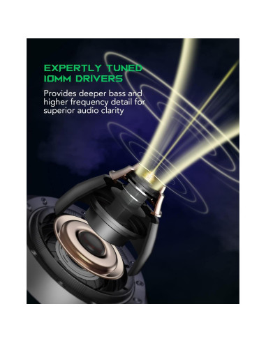 Auriculares Inalámbricos Black Shark Lucifer T2 Bluetooth 5.2