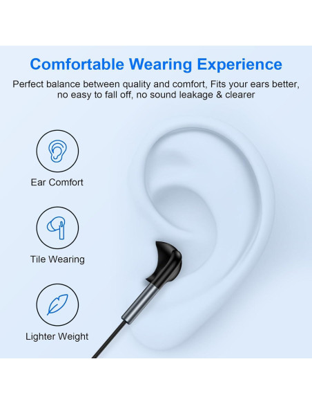 Auriculares USB C Samsung M60 con micrófono 4 pies Negro