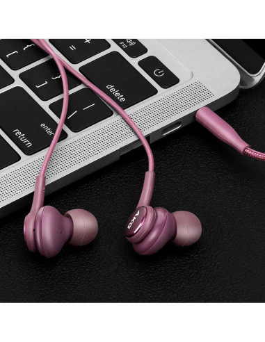 Auriculares UrbanX M20 con micrófono y control de volumen