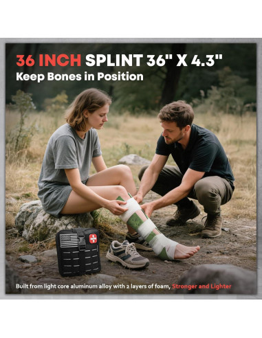 Kit de Primeros Auxilios Avanzado VLITEPRO - 242 Piezas, Negro