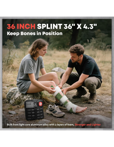 Kit de Primeros Auxilios Avanzado VLITEPRO - 242 Piezas, Negro