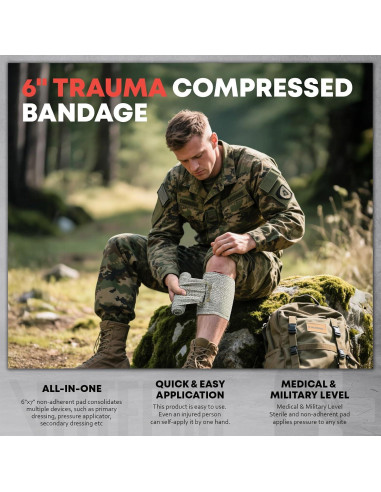 Kit de Primeros Auxilios Avanzado VLITEPRO - 242 Piezas, Negro