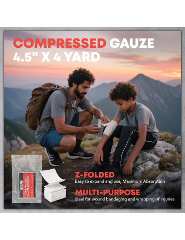 Kit de Primeros Auxilios Avanzado VLITEPRO - 242 Piezas, Negro