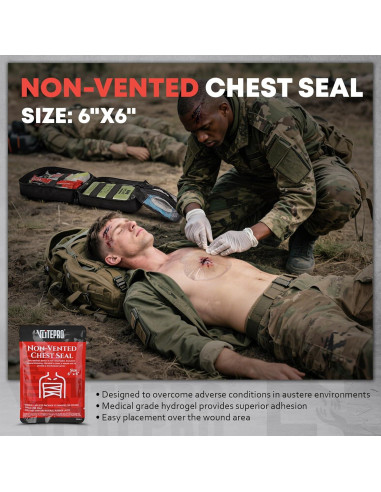 Kit de Primeros Auxilios Avanzado VLITEPRO - 242 Piezas, Negro