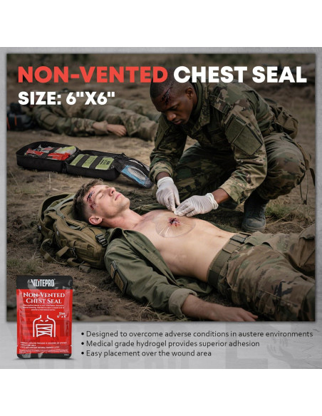 Kit de Primeros Auxilios Avanzado VLITEPRO - 242 Piezas, Negro