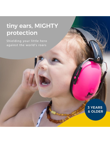 Auriculares para Niños Baby Banz EM006 Rosa - Protección Auditiva