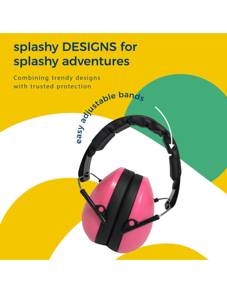 Auriculares para Niños Baby Banz EM006 Rosa - Protección Auditiva