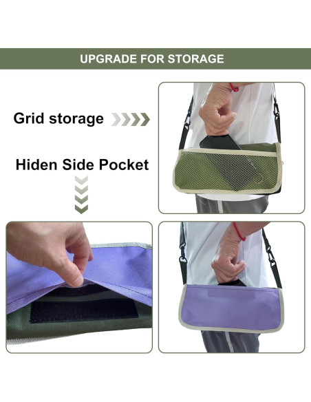 Taburete Plegable KCTXIPE 30 cm Oxford 800D para Exterior