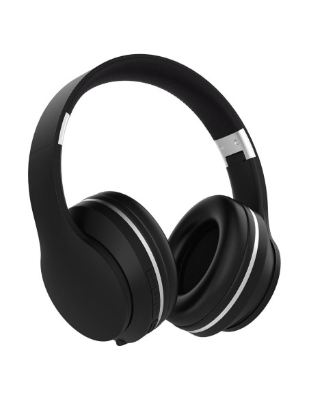 Auriculares Bluetooth DMJ BT56 para Niños y Adultos - Sonido Estéreo, 10h Batería, Plegables, Negro