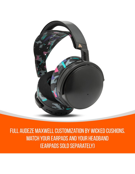 Diadema WC HeadbandZ Maxwell V2 - Silicona Ancha para Audeze Diadema WC HeadbandZ Maxwell V2 - Silicona Ancha para Audeze