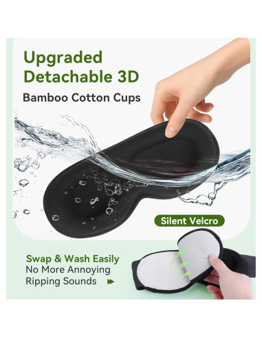 Auriculares Bluetooth para dormir LC-dolida con máscara 3D