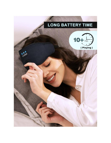 Auriculares Bluetooth para dormir LC-dolida con máscara 3D