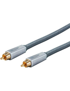 Cable RCA Monoprice 0.91m - Conectores Oro 24K, Doble Apantallado 2