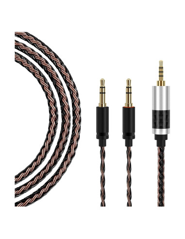 Cable balanceado 2.5mm ANLINKSHINE para Hifiman y Denon - 1.22m