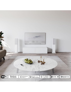 Altavoces de Pie Inalámbricos Audio Pro A38 HiFi 2.0 Blanco 2