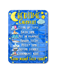 Gráfico de Recompensas Rutina Nocturna Honey Dew 30x22 cm