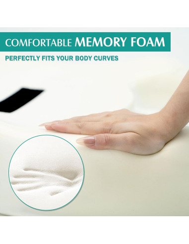 Cojín de Meditación LTHTRADE 60 cm Espuma Viscoelástica Verde