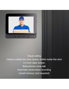 Timbre de Video Inalámbrico Yunir 8MP 1080P con Micrófono 2