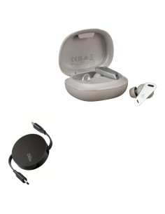 Cable Retráctil USB Tipo-C BoxWave 240W Compatible Edifier TWS NB2 Pro