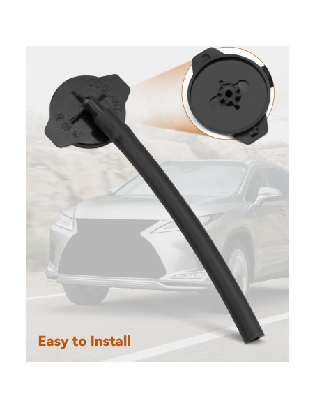 Tapa del Reservorio de Refrigerante Wujexuhe para Toyota y Lexus