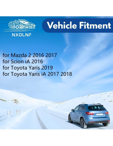 Juego de Pastillas de Freno Cerámicas Nxolnf para Toyota Yaris y Mazda 2