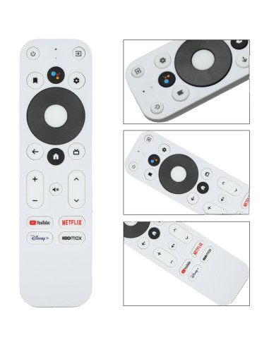 Control Remoto de Voz MEIWELL para ONN Android FHD 4K UHD