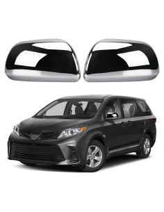 Cubiertas de Espejo Lateral Cromo Sportuli para Toyota Sienna 2011-2019