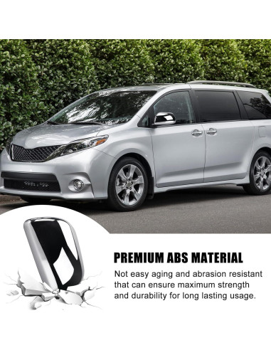 Cubiertas de Espejo Lateral Cromo Sportuli para Toyota Sienna 2011-2019