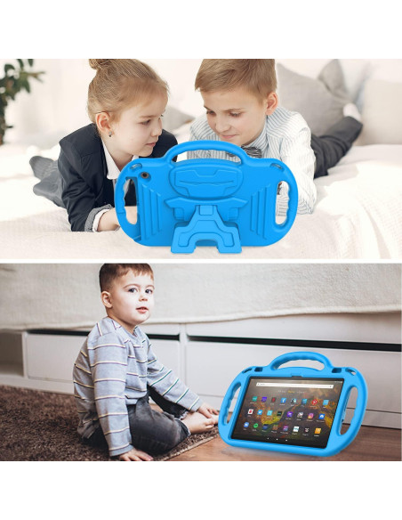 Funda AVAWO para Niños Fire HD 10/10 Plus 2023/2021 Azul