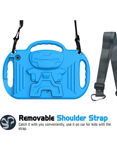 Funda AVAWO para Niños Fire HD 10/10 Plus 2023/2021 Azul