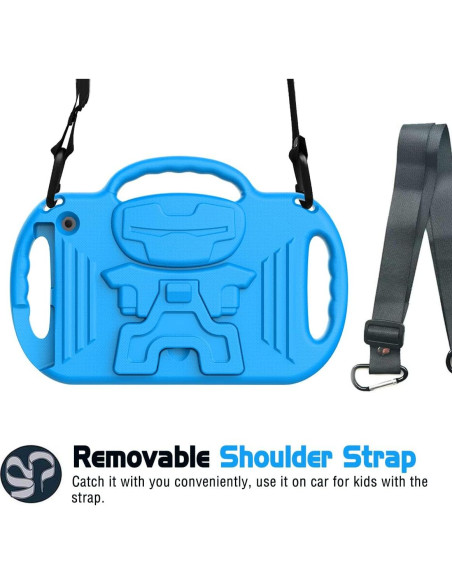 Funda AVAWO para Niños Fire HD 10/10 Plus 2023/2021 Azul