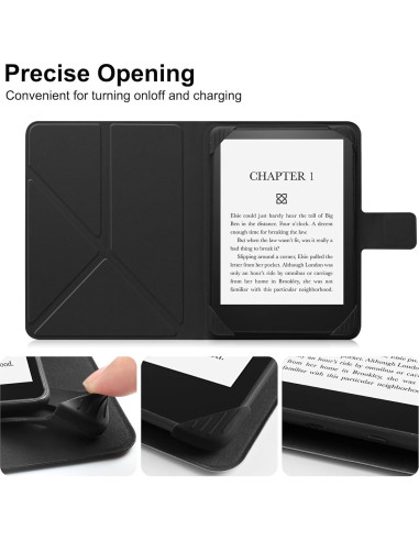 Funda Universal para eReaders 6.8" y 7" HGWALP Negra