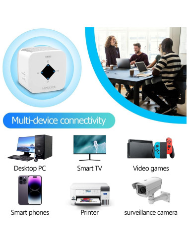 Amplificador de Señal WiFi FangchengTimesun XL 604 m 300Mbps