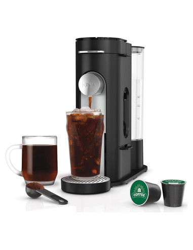 Cafetera Ninja PB040C de Un Solo Servidor 62oz, Negro