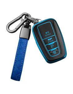 Funda de Llave Sindeda para Toyota RAV4 Camry Corolla Azul