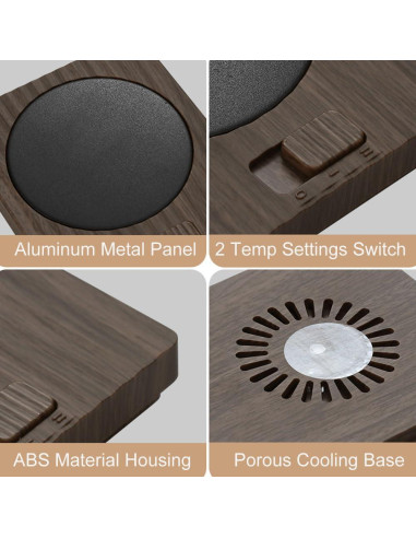 Calentador de Tazas Suntchen Ewarmer Rosa con 2 Temperaturas