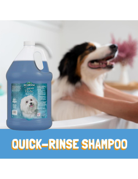 Champú Blanqueador para Perros Bio-Groom Super White 400g