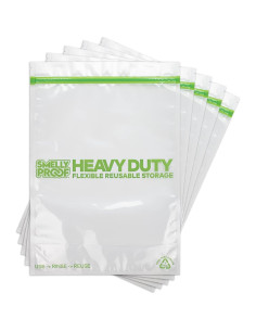 50 Bolsas Reutilizables Ziplock Smelly Proof XXL 2 Galones 2