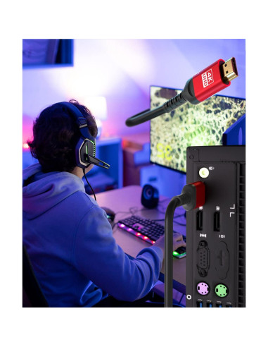 Cable HDMI 15.24 m ALLEASA Alta Velocidad 4K HDR CL3