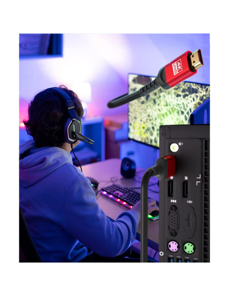 Cable HDMI 15.24 m ALLEASA Alta Velocidad 4K HDR CL3