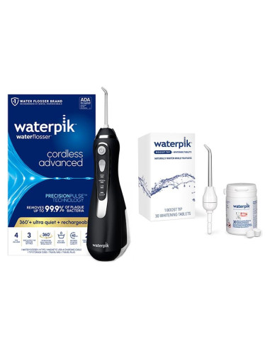 Irrigador Bucal Waterpik Avanzado Sin Cable 2.0 WP-582 + Punta Boost