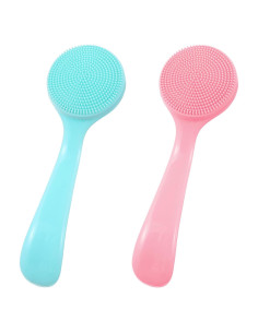 2 Cepillos Limpiadores de Poros Oruola de Silicona para Cara